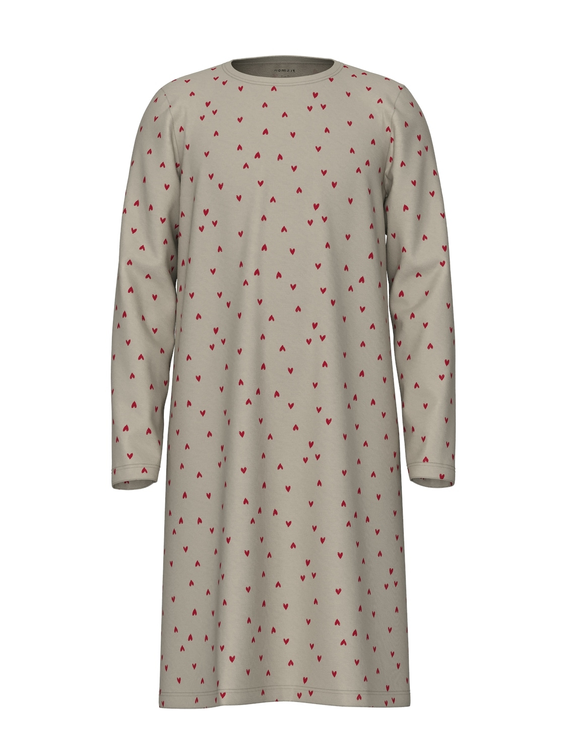 Name It Pyjama »NKFNIGHTGOWN LS PEYOTE HEARTS NOOS« von Name It