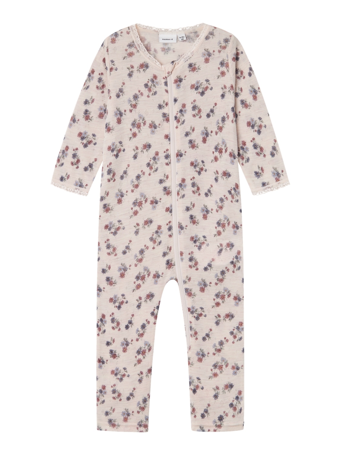 Name It Schlafanzug »NBFWANG WOOL NEEDLE NIGHTSUIT NOOS«, aus reiner Merinowolle von Name It