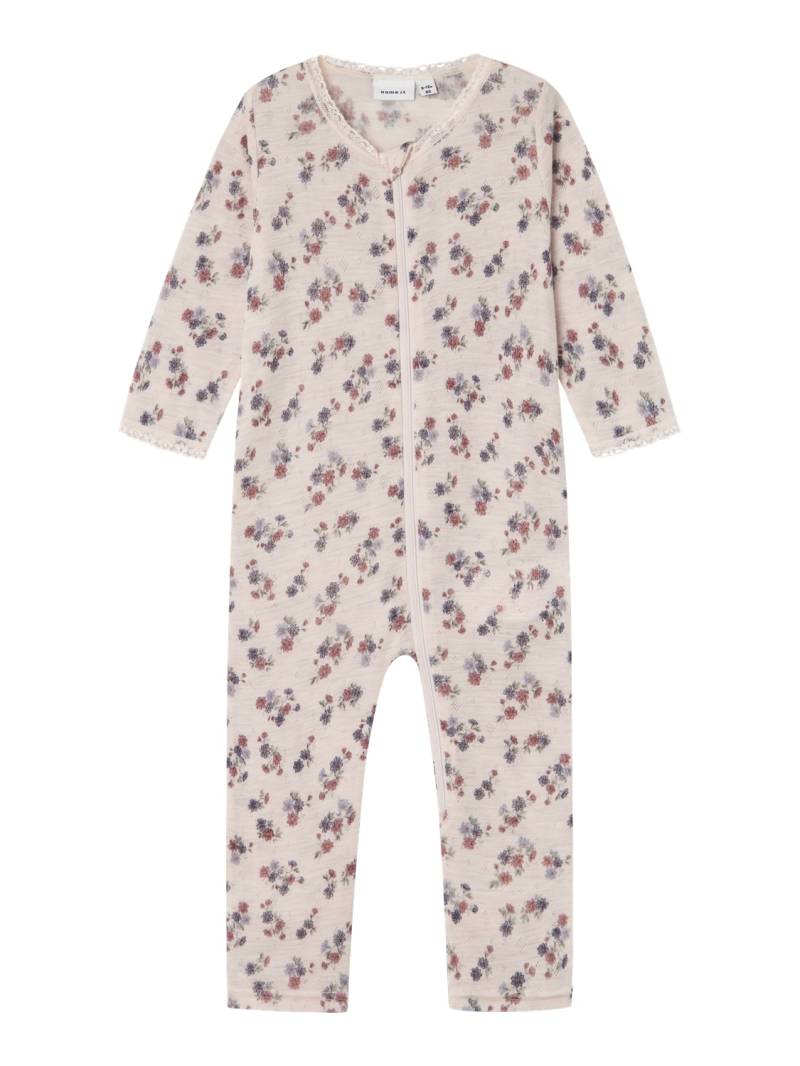 Name It Schlafanzug »NBFWANG WOOL NEEDLE NIGHTSUIT NOOS«, aus reiner Merinowolle von Name It