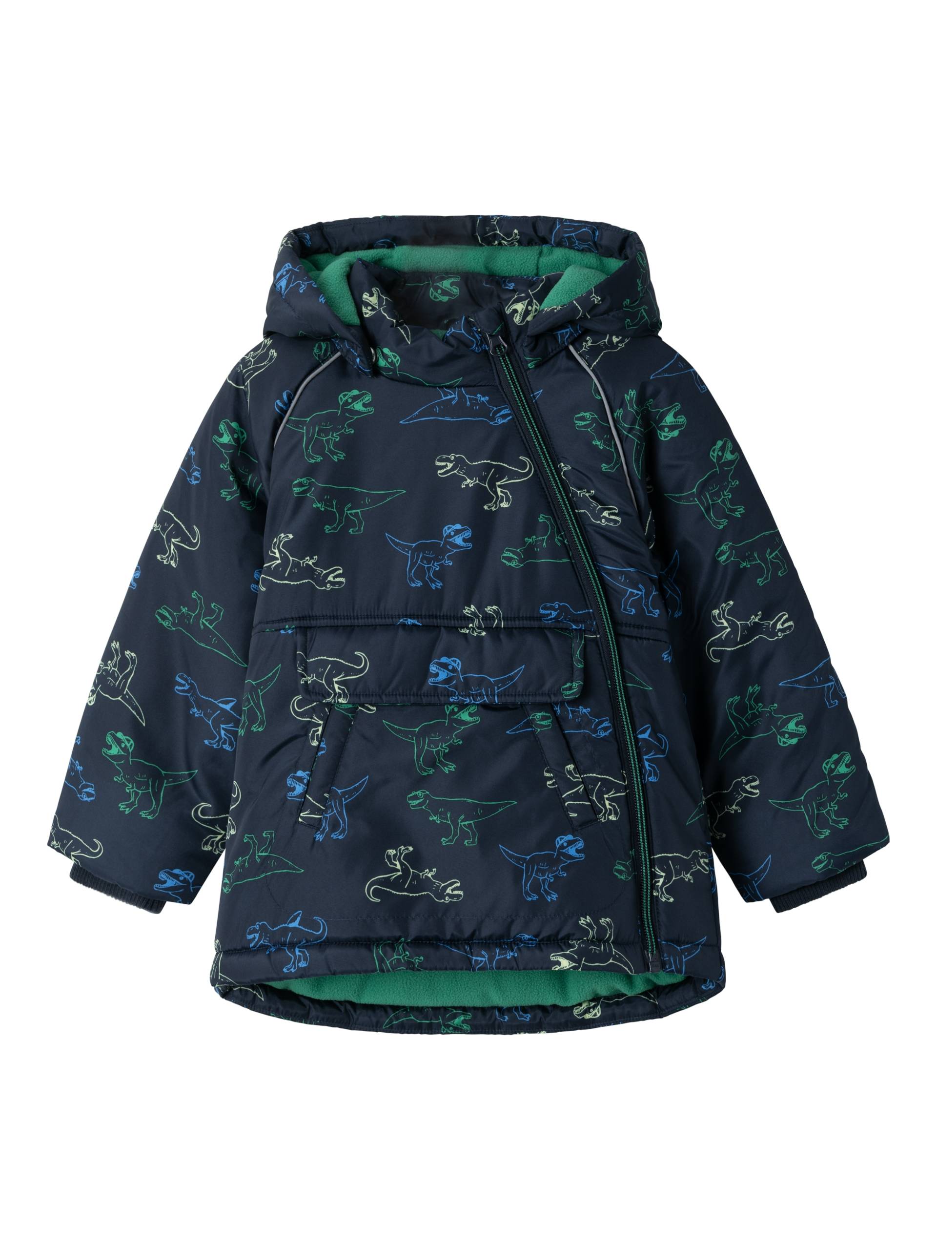 Name It Steppjacke »NMMMICCO JACKET AOP1«, mit Kapuze von Name It