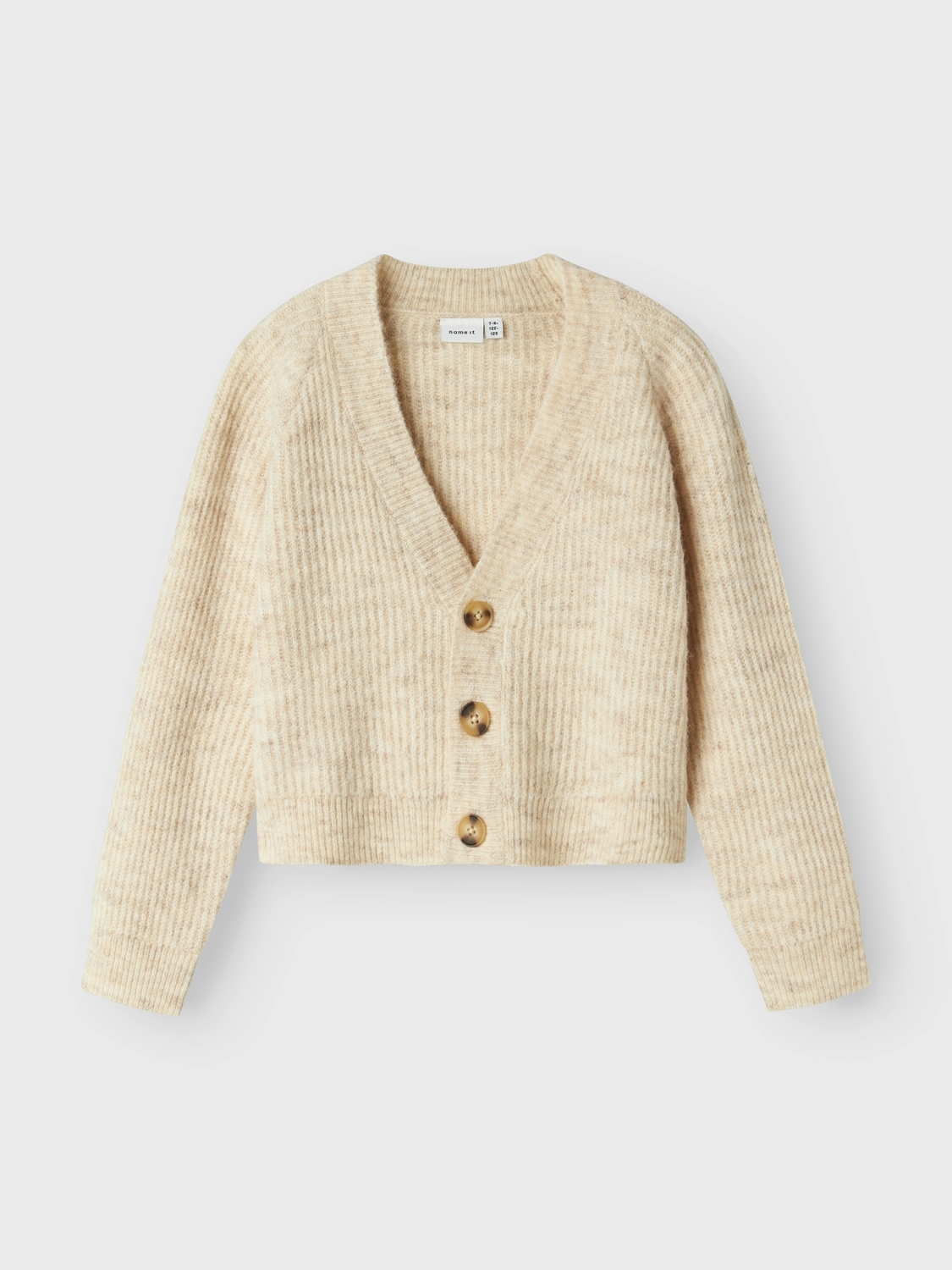 Name It Strickjacke »NKFHOLLY BOXY SHORT KNIT CARD NOOS« von Name It