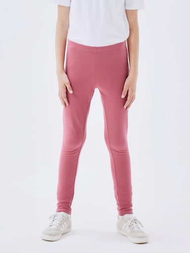 Name It Leggings »angeraut NKFDAVINA SOLID SWE LEGGING« von Name It