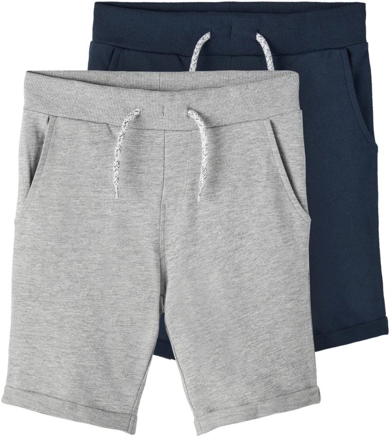 Name It Sweatshorts »NKMVERMO 2P LONG SWE SHORTS UNB F NOOS«, (Packung, 2 tlg.) von Name It