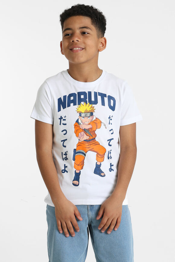 Name It T-Shirt | Bright White | Jungen  | 134-140 von Name It