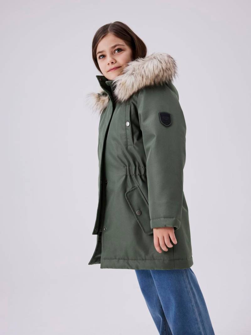 Name It Winterjacke »NKFMILLA PARKA JACKET LONG NOOS«, mit Kapuze von Name It