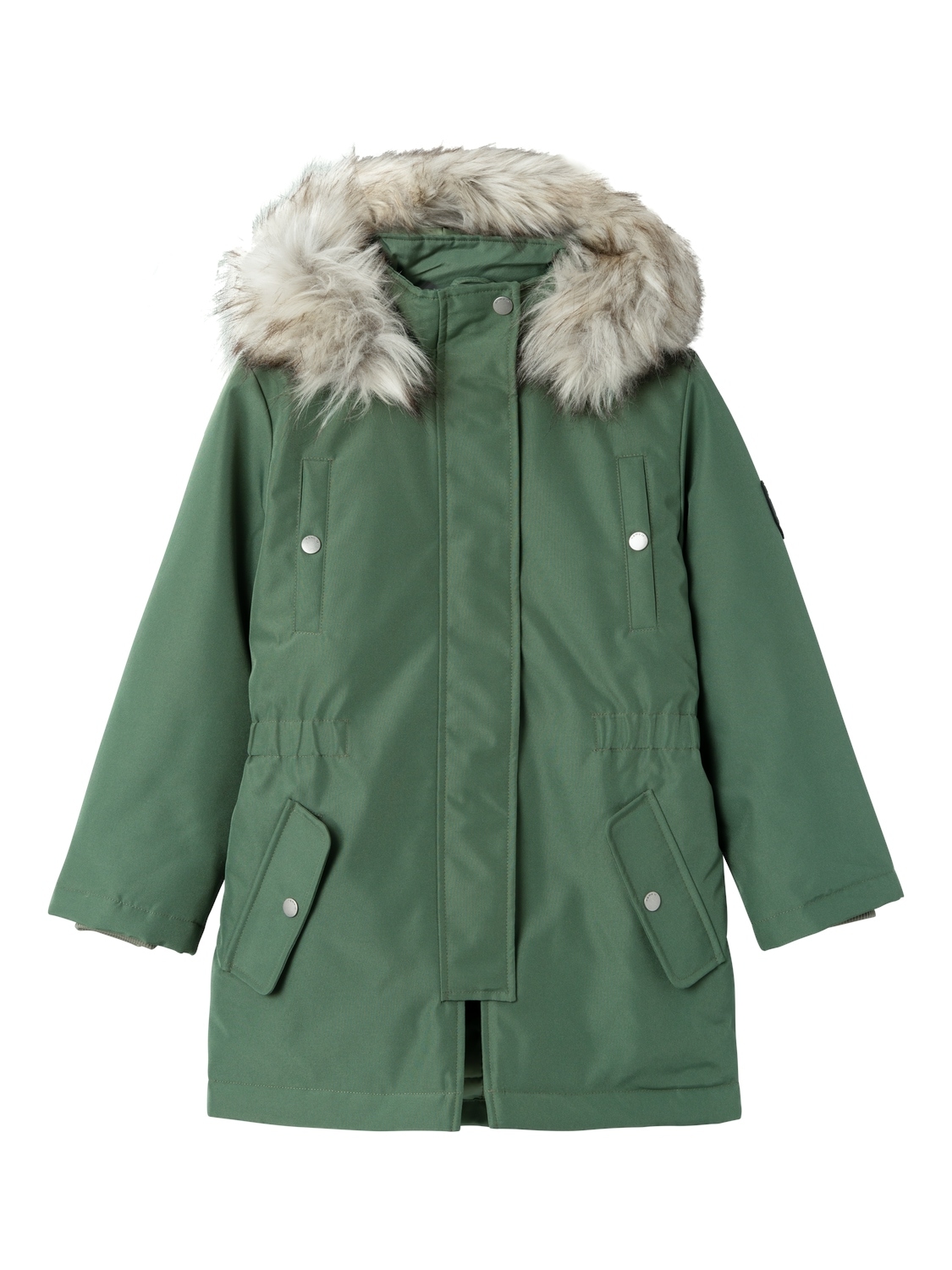 Name It Winterjacke »NKFMILLA PARKA JACKET LONG NOOS«, mit Kapuze von Name It