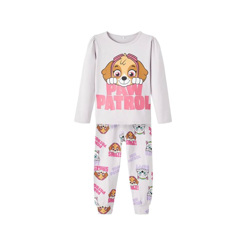 Pyjama Set, Lang Mädchen Weiss 86-92 von Name It