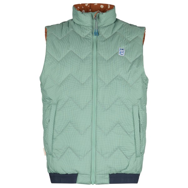 Namuk - Kid's Icon Wendbare Primaloft Weste - Kunstfasergilet Gr 140/146 türkis von Namuk