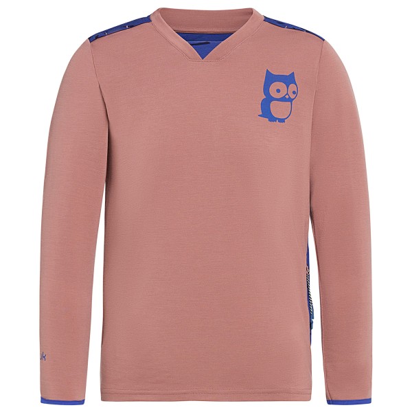 Namuk - Kid's Luke Merino Bike Longsleeve Underground - Merinolongsleeve Gr 116/122;128/134;140/146;152/158 rosa von Namuk