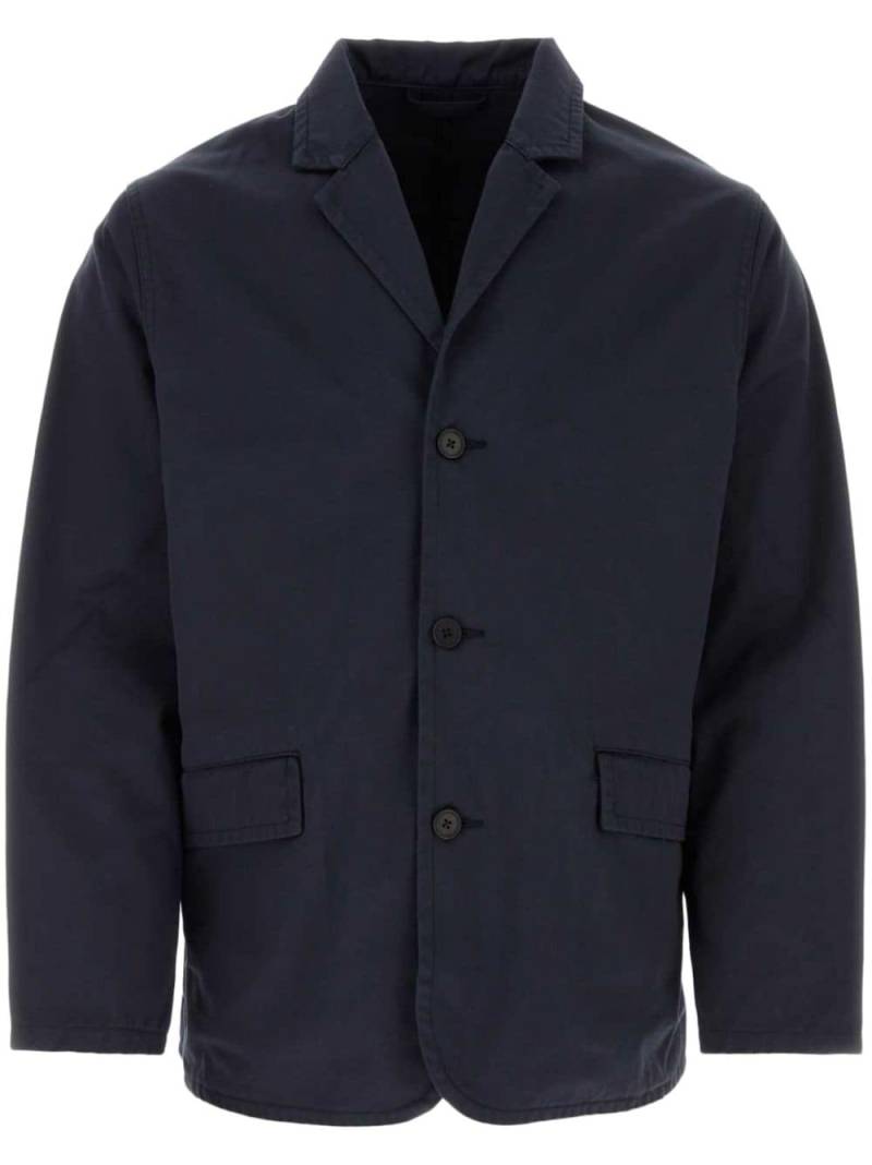 Nanamica cotton-blend shirt jacket - Blue von Nanamica