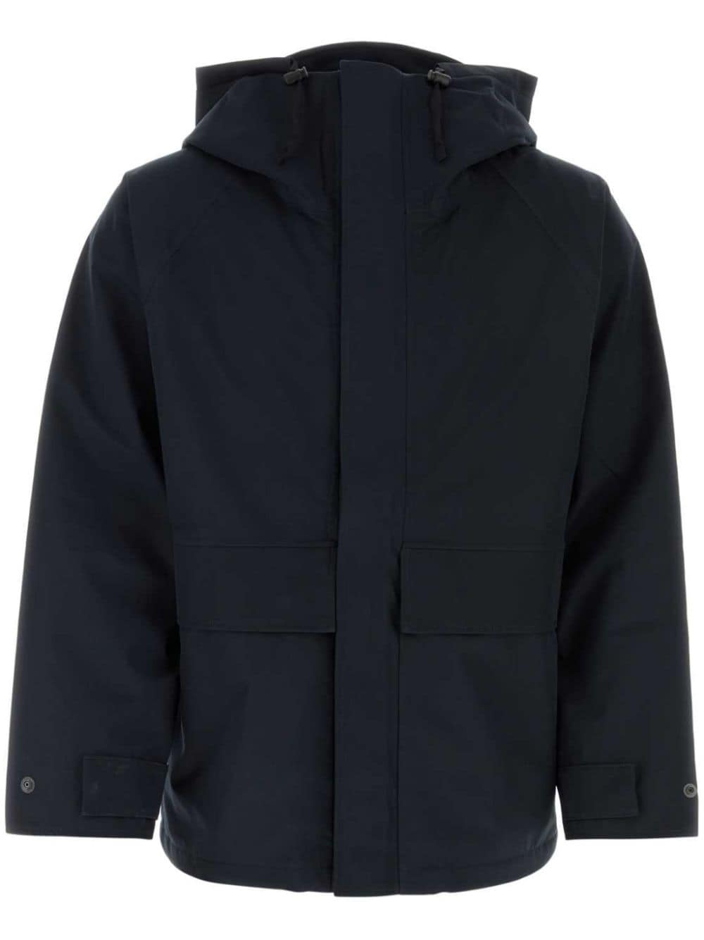 Nanamica hooded long-sleeved raincoat - Blue von Nanamica