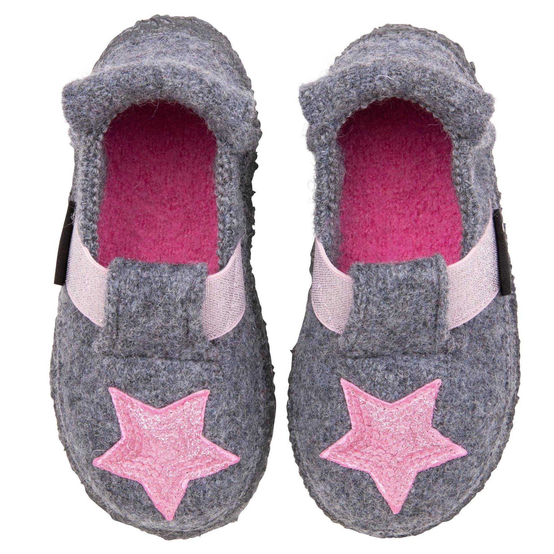 Kinder Finken Stars Unisex Grau 24 von Nanga