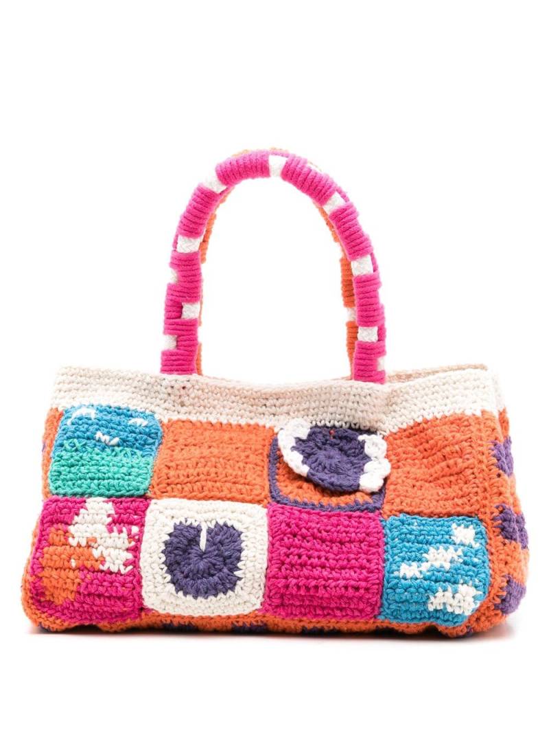 Nannacay Abbie patchwork tote bag - Multicolour von Nannacay