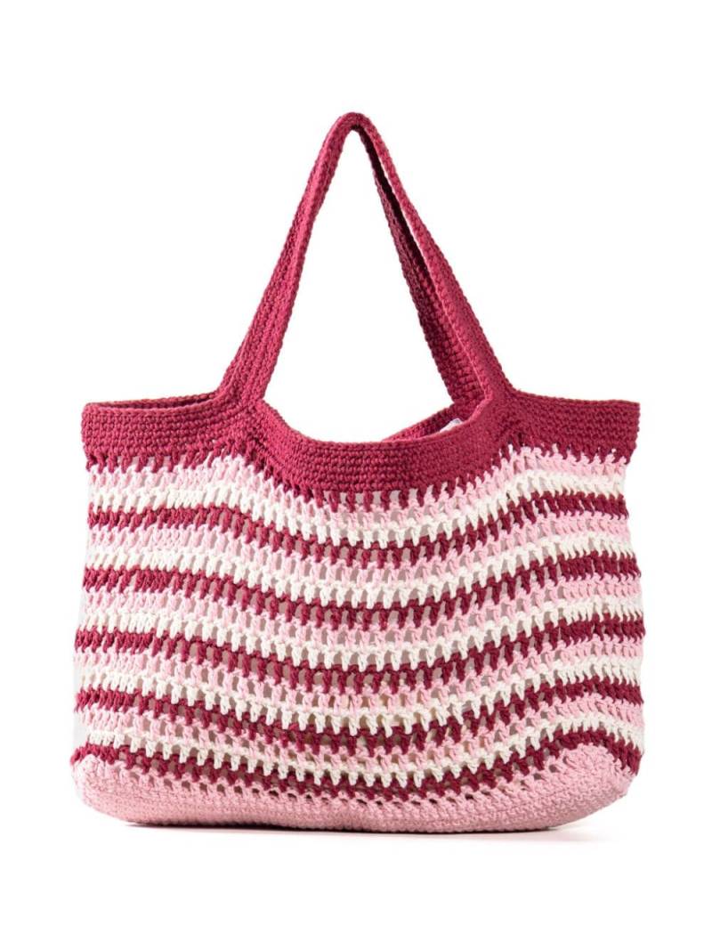 Nannacay Babe crochet tote bag - Pink von Nannacay