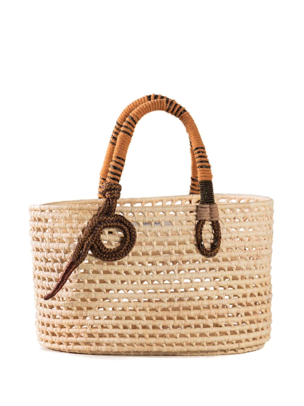 Nannacay Chichi straw tote bag - Neutrals von Nannacay