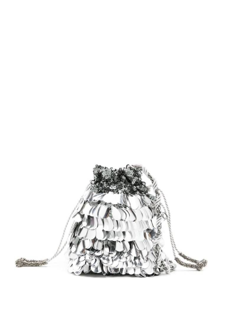 Nannacay Keely embellished bucket bag - Metallic von Nannacay