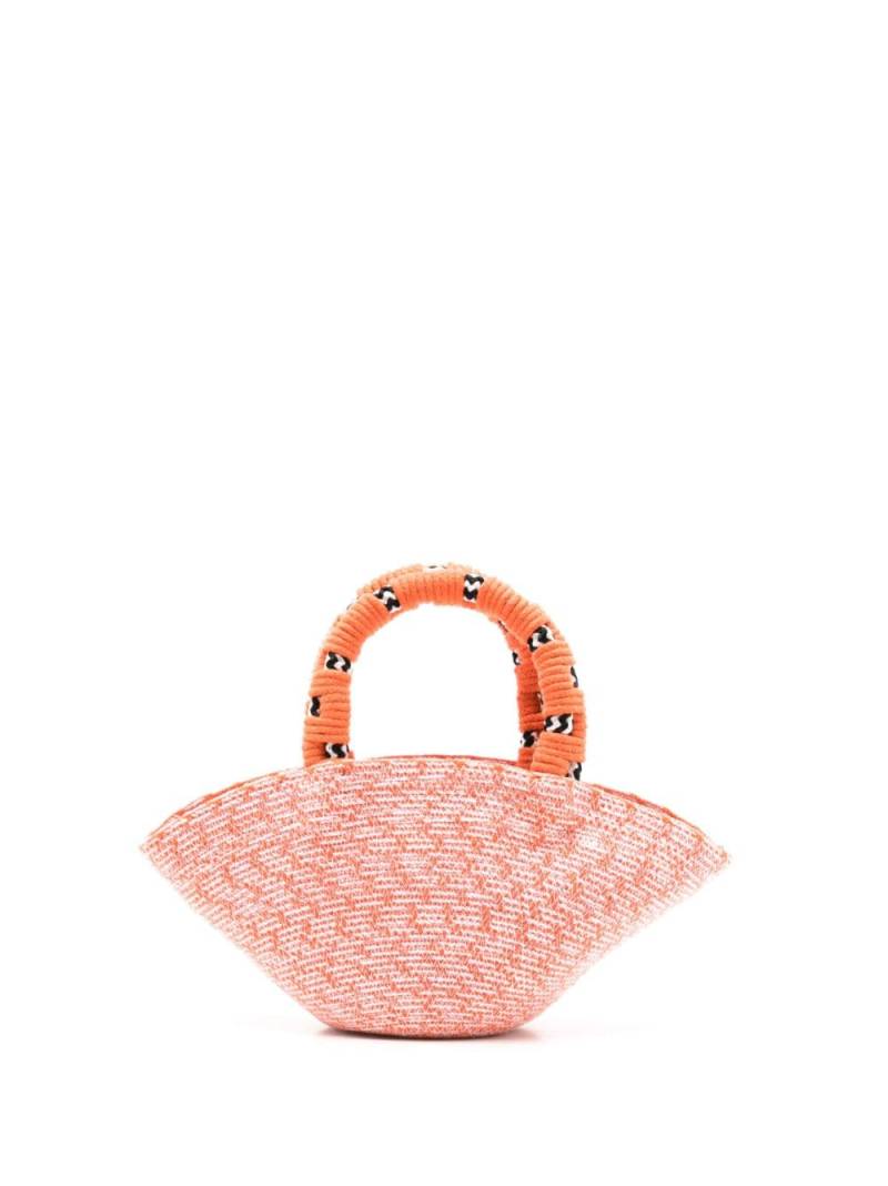 Nannacay Orietta small tote bag - Orange von Nannacay