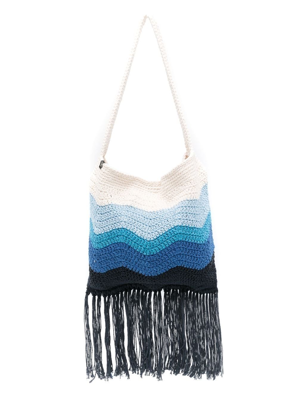 Nannacay Priya crochet gradient bag - Blue von Nannacay