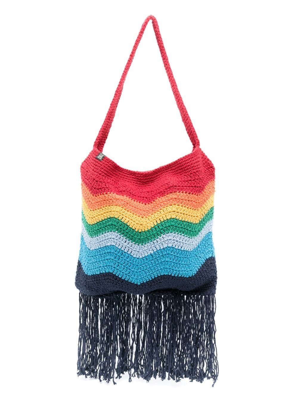 Nannacay Priya crochet shoulder bag - Multicolour von Nannacay