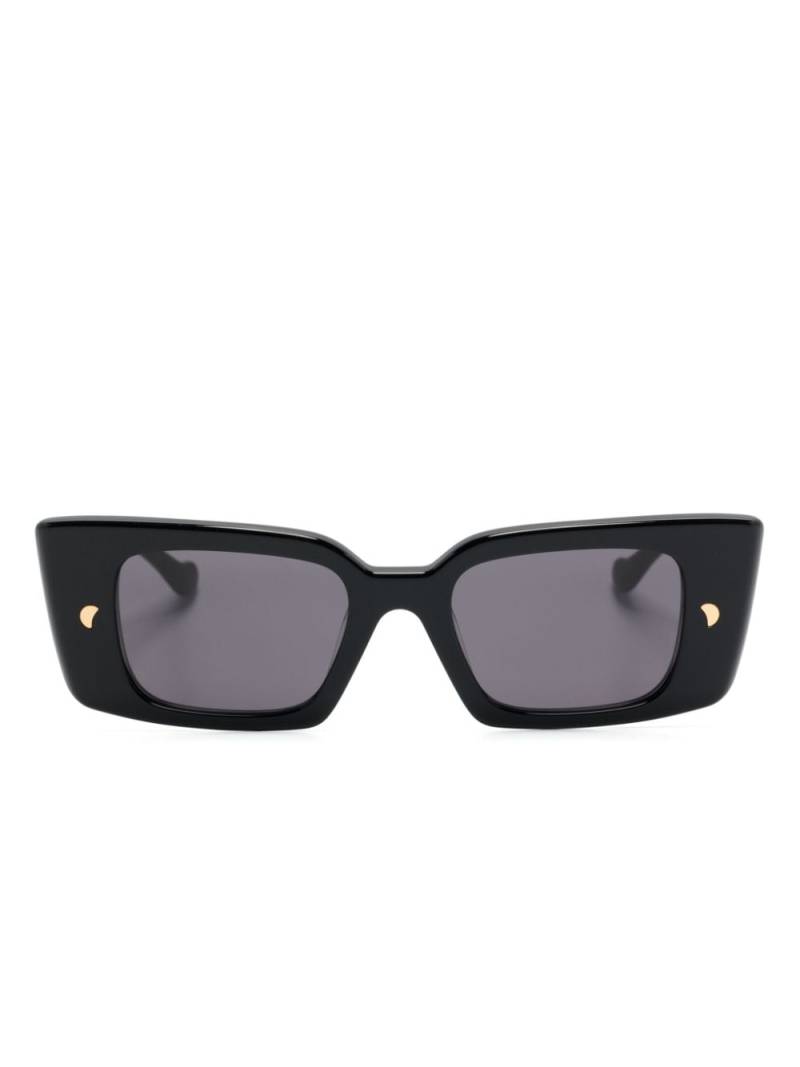 Nanushka Carmel rectangle-frame sunglasses - Black von Nanushka