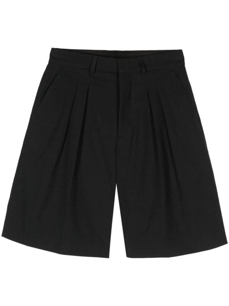 Nanushka Carsten pleated shorts - Black von Nanushka