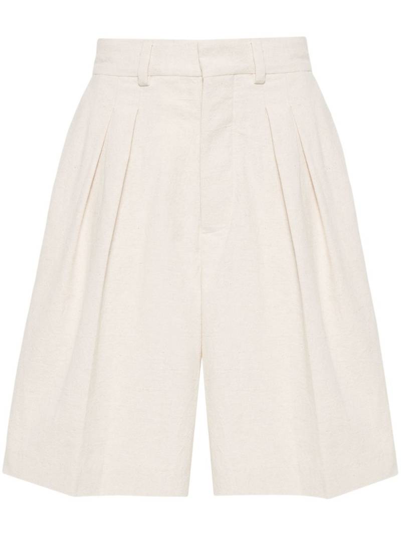 Nanushka Carsten pleated shorts - Neutrals von Nanushka