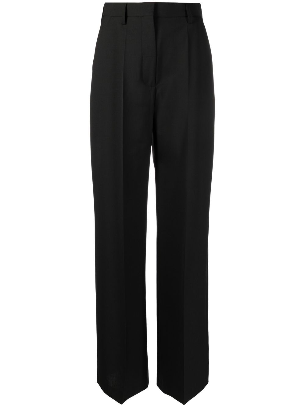 Nanushka Elaina wide-leg trousers - Black von Nanushka