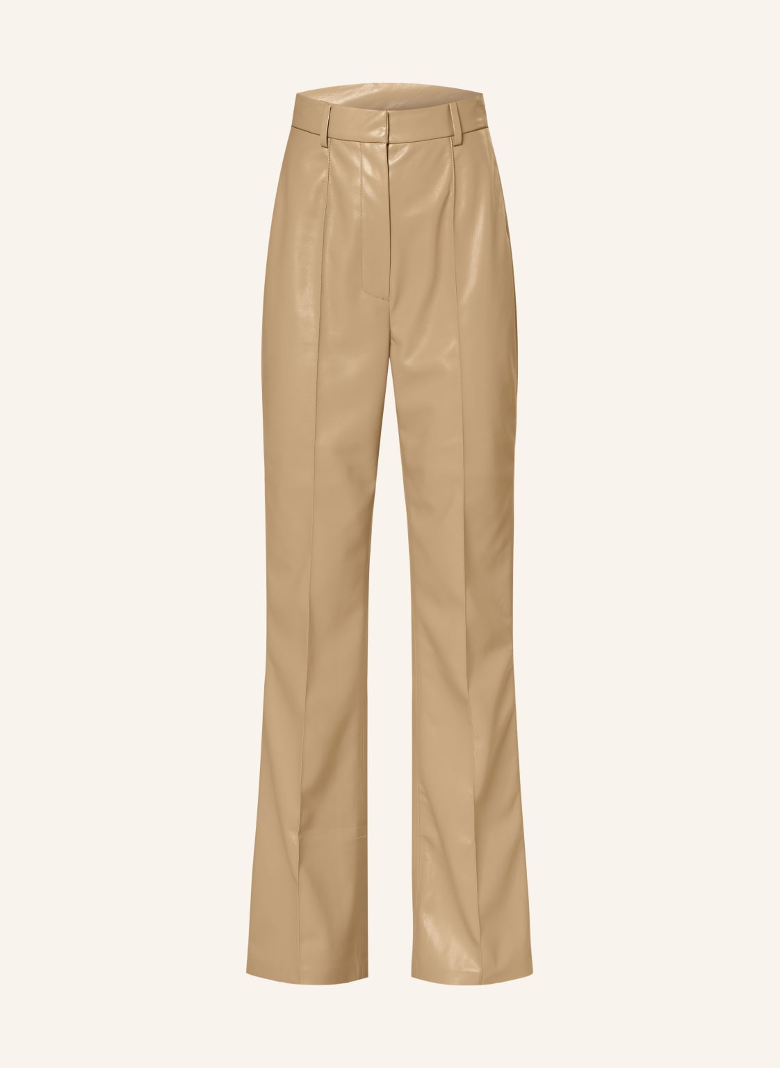 Nanushka Hose Leena In Lederoptik beige Nanushka Hose Leena In Lederoptik beige von Nanushka