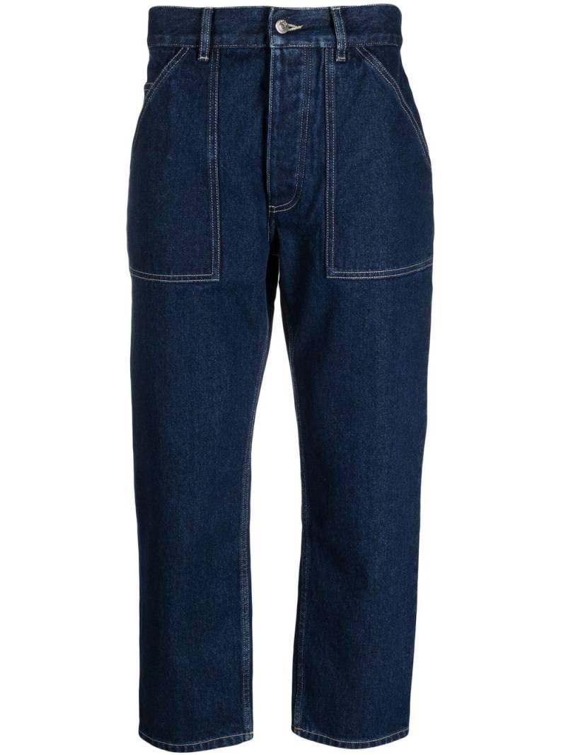 Nanushka Jasper straight-leg jeans - Blue von Nanushka