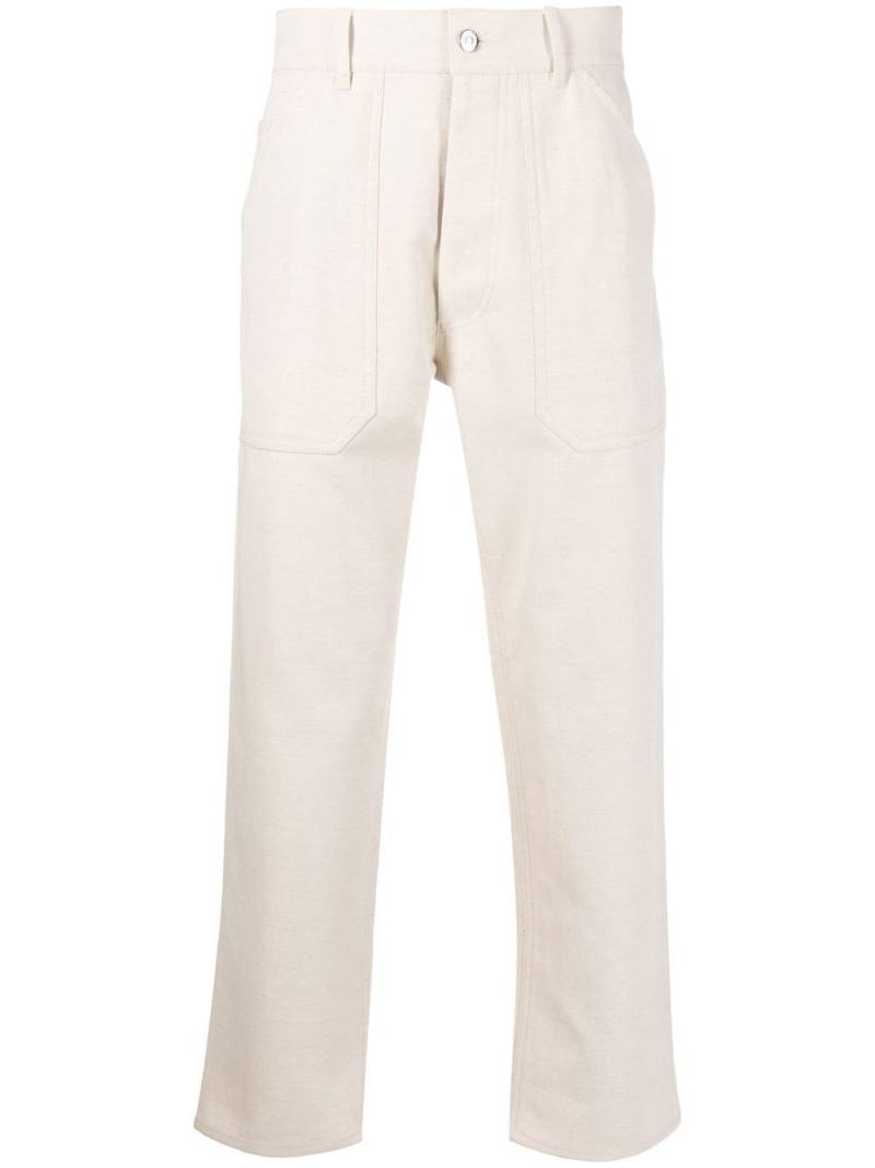 Nanushka Jasper straight-leg jeans - Neutrals von Nanushka