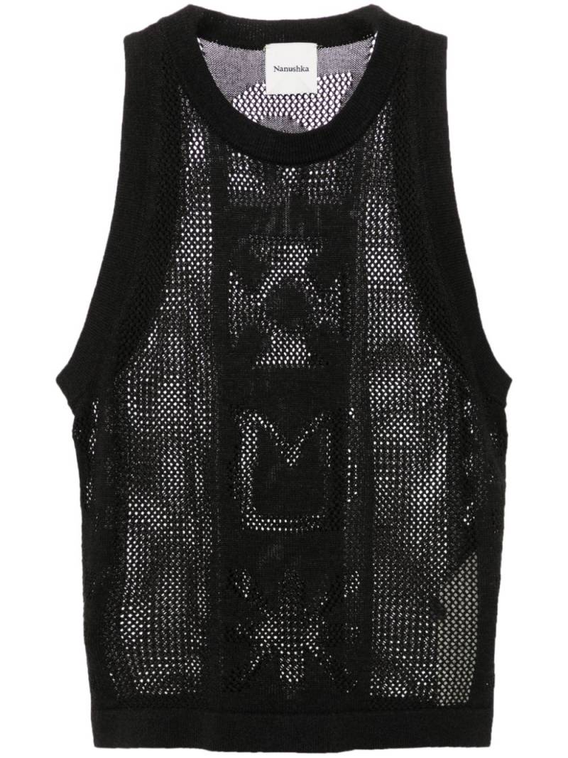 Nanushka Jeren tank top - Black von Nanushka