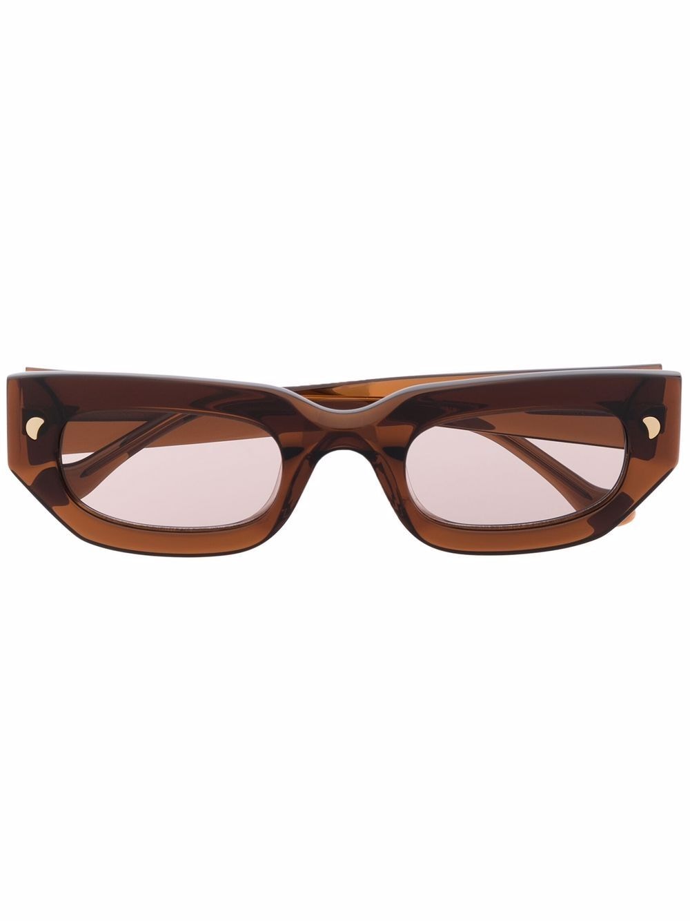 Nanushka Kadee D-frame sunglasses - Brown von Nanushka