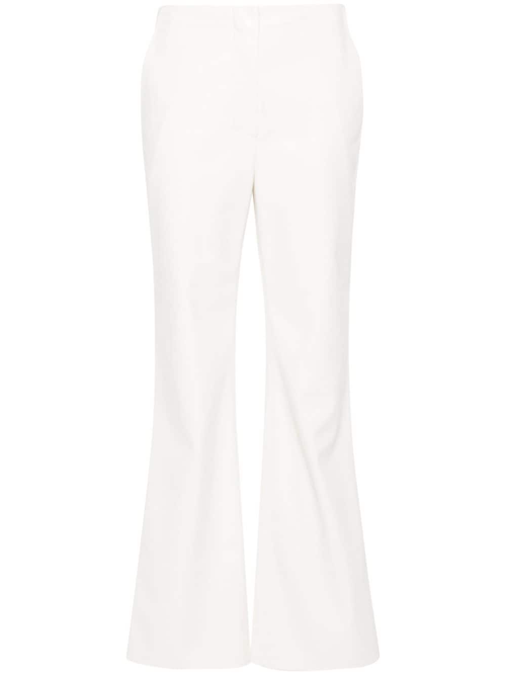 Nanushka Manola straight-leg trousers - White von Nanushka