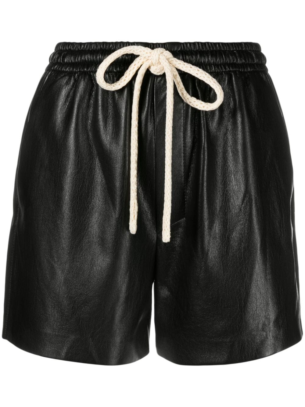 Nanushka Maurine drawstring-waistband shorts - Black von Nanushka