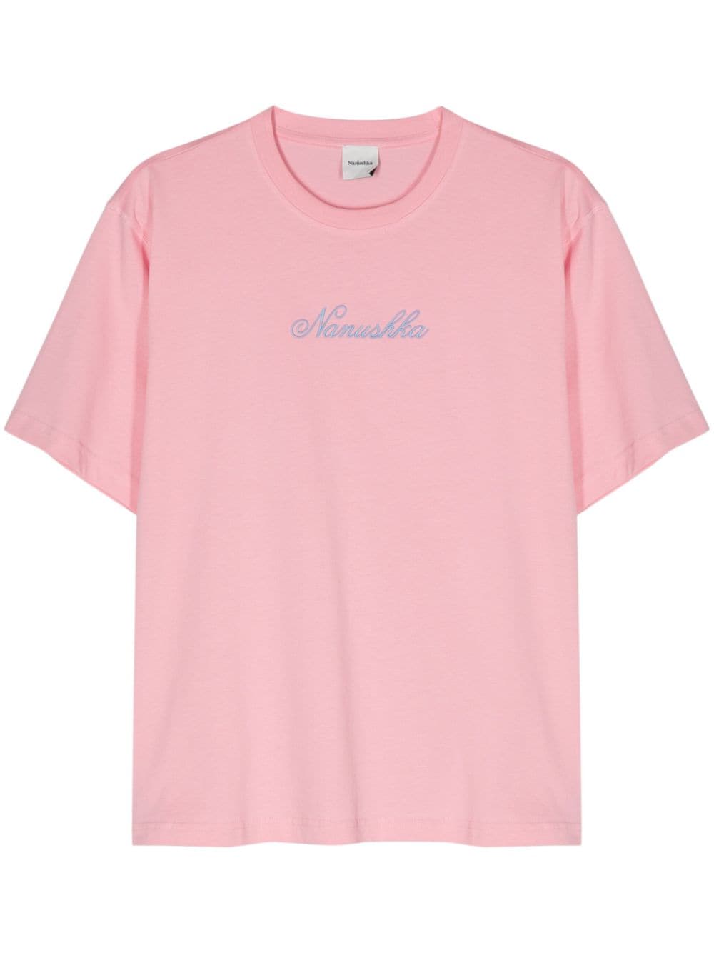Nanushka Reece organic cotton T-shirt - Pink von Nanushka