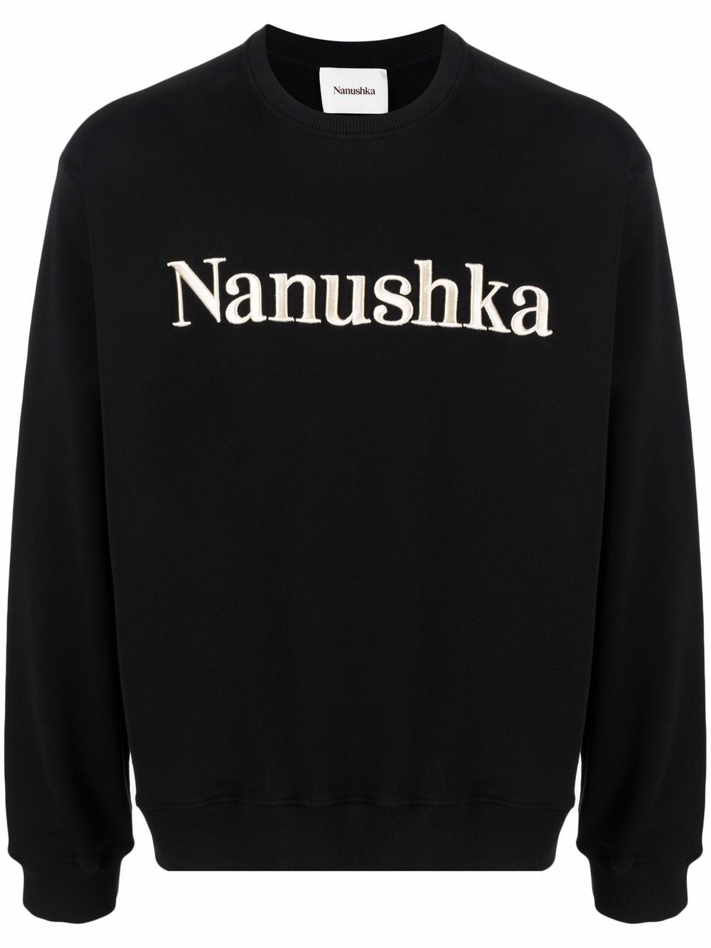 Nanushka Remy embroidered logo sweatshirt - Black von Nanushka