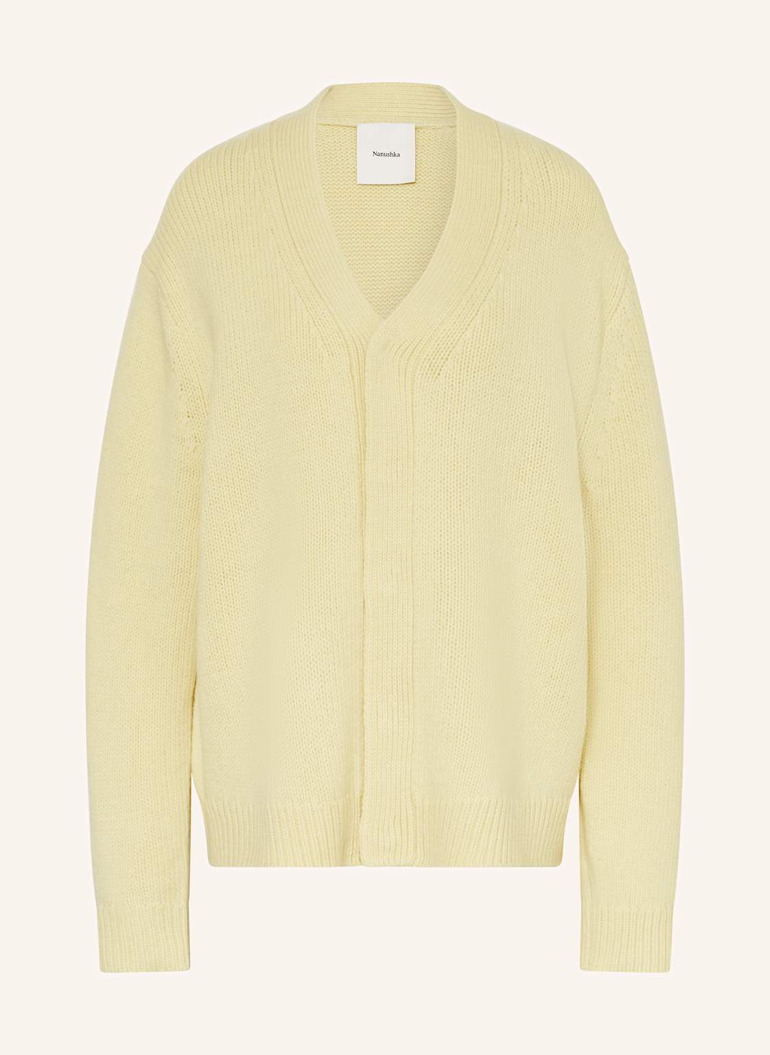 Nanushka Strickjacke Braye gelb Nanushka Strickjacke Braye gelb von Nanushka