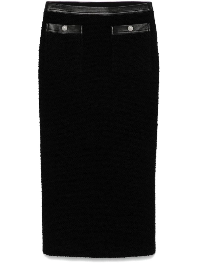 Nanushka Xanthe midi skirt - Black von Nanushka