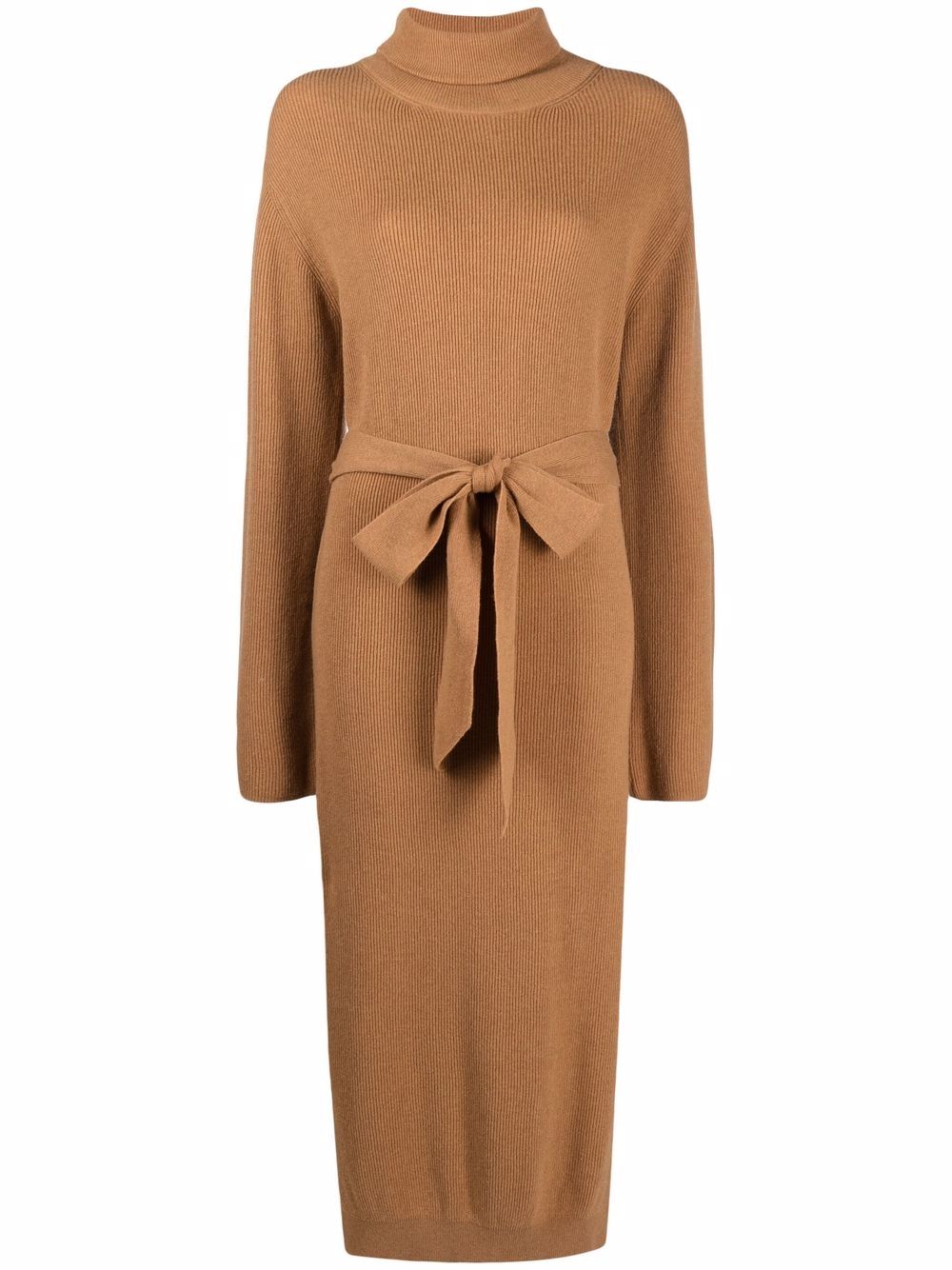 Nanushka belted knitted dress - Brown von Nanushka