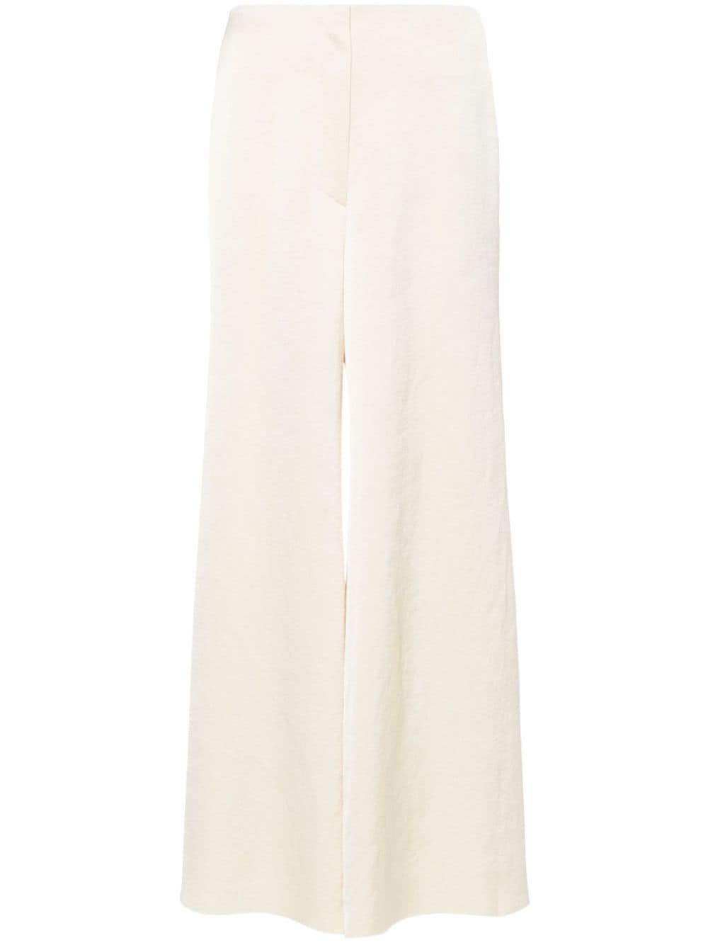 Nanushka crepe wide trousers - Neutrals von Nanushka