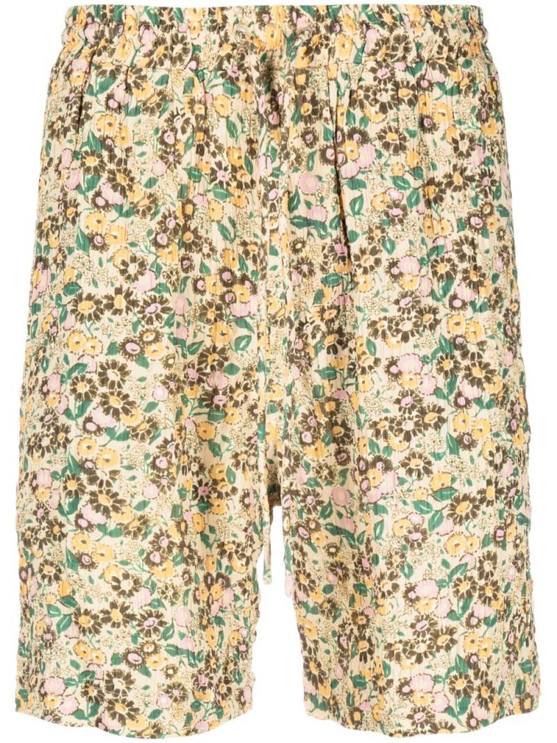 Nanushka ditsy floral-print shorts - Yellow von Nanushka