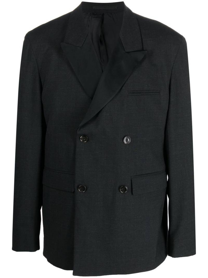 Nanushka double-breasted suit jacket - Black von Nanushka