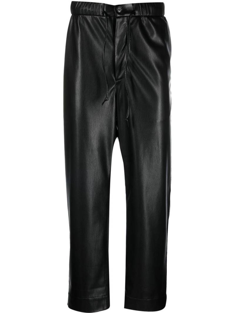 Nanushka Maven straight-leg trousers - Black von Nanushka