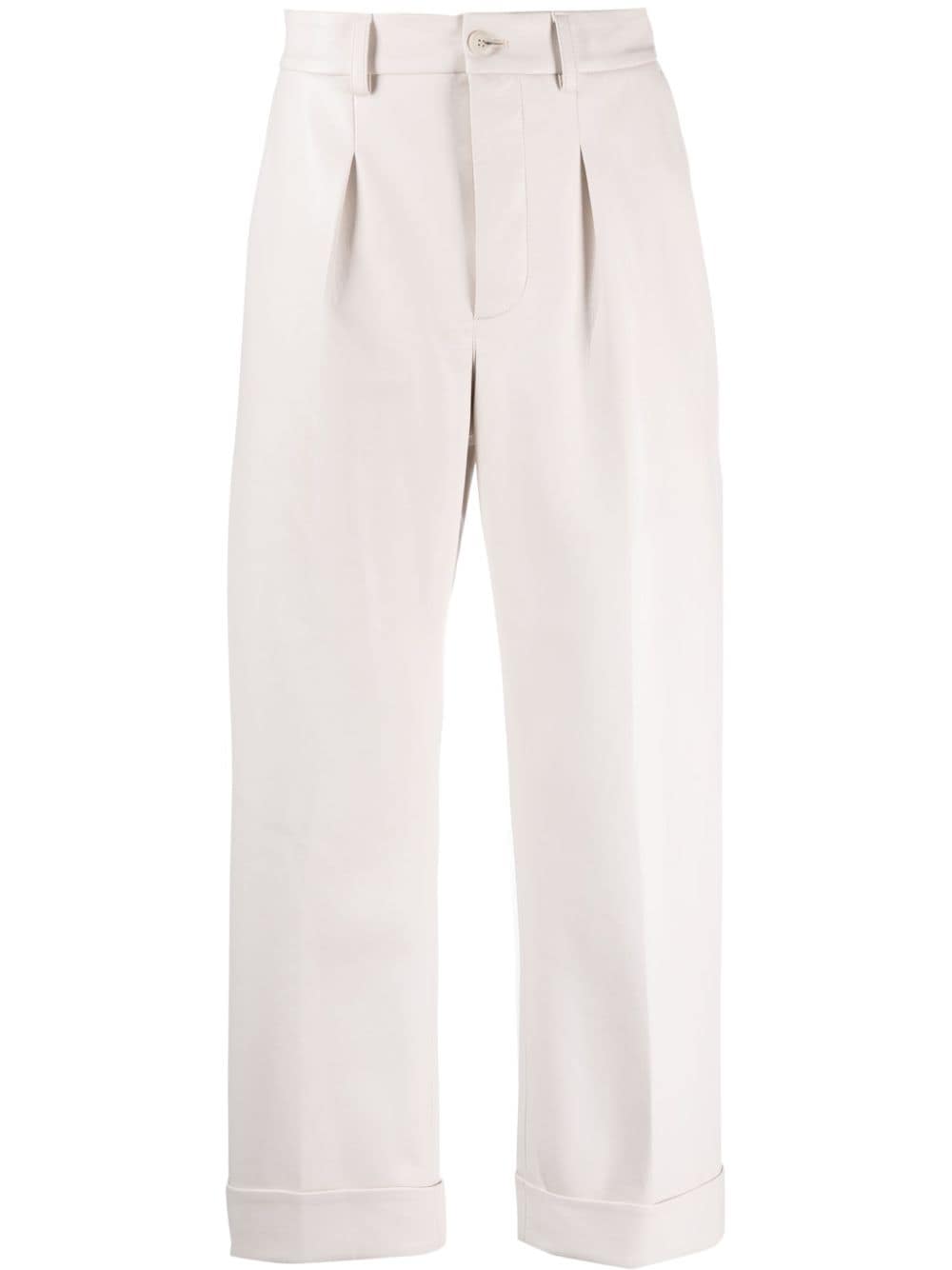 Nanushka pleated loose-fit trousers - Neutrals von Nanushka