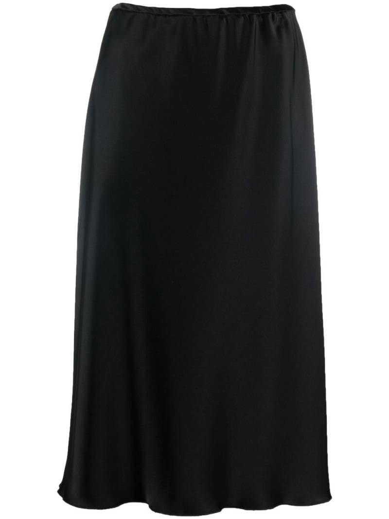 Nanushka satin-finish midi-skirt - Black von Nanushka