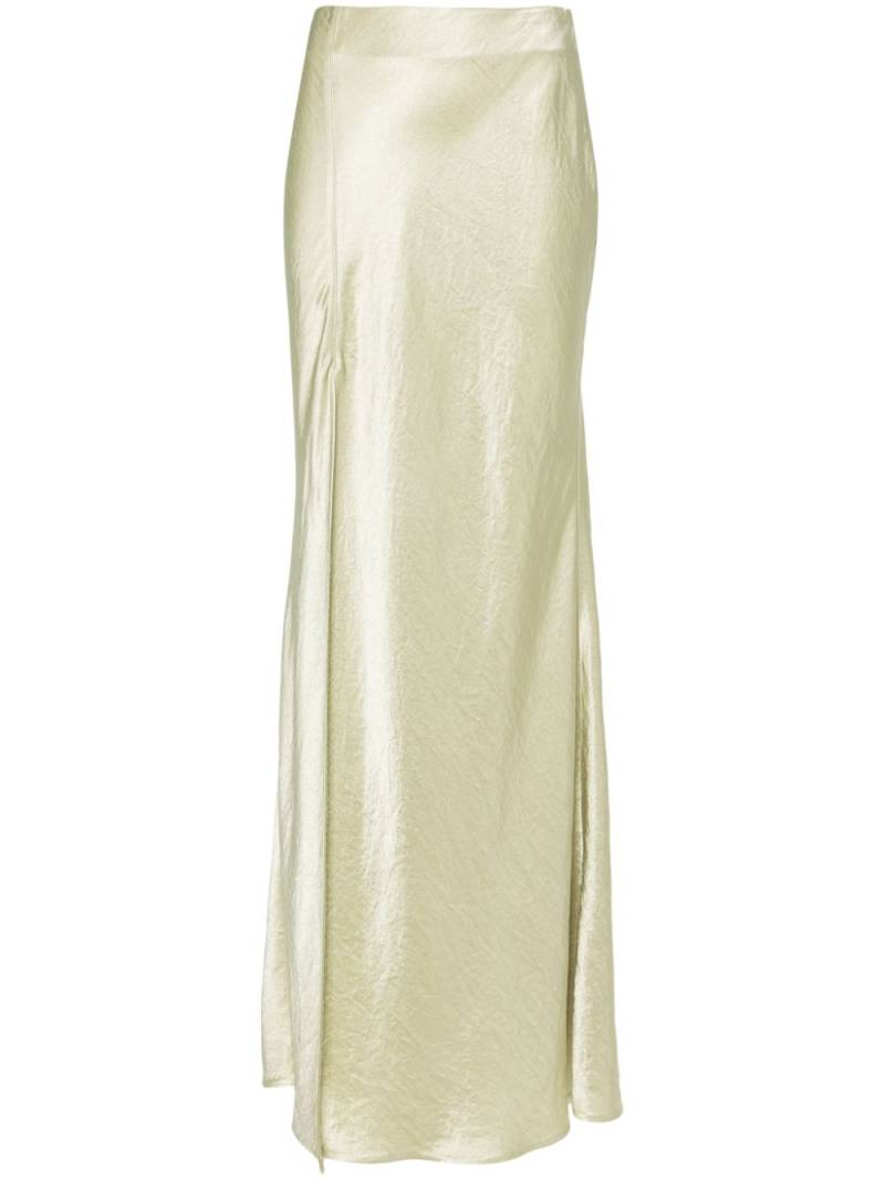 Nanushka satin maxi skirt - Green von Nanushka