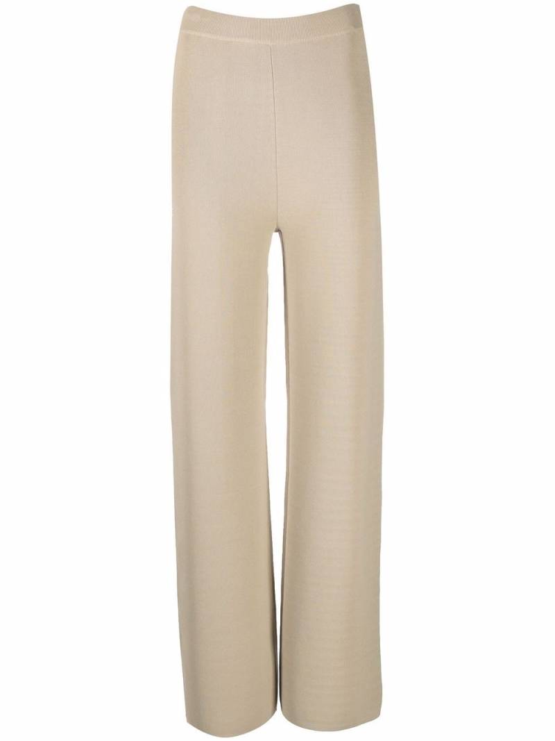 Nanushka straight-leg knitted trousers - Neutrals von Nanushka