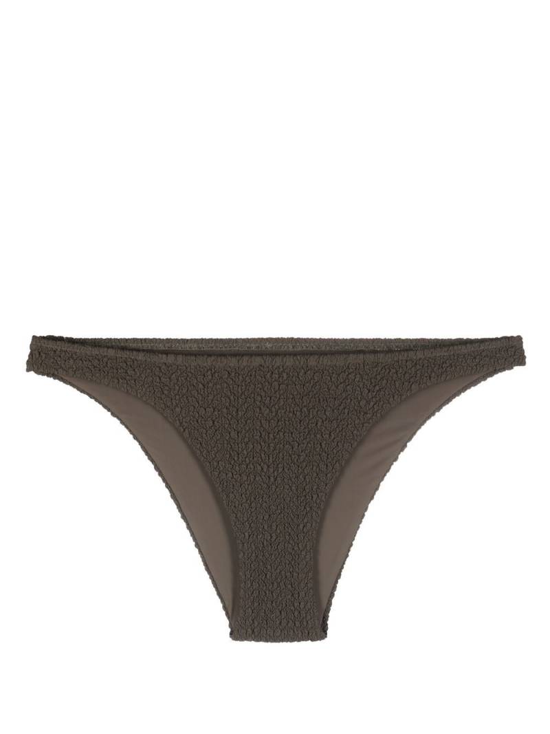 Nanushka textured-finish bikini bottoms - Green von Nanushka