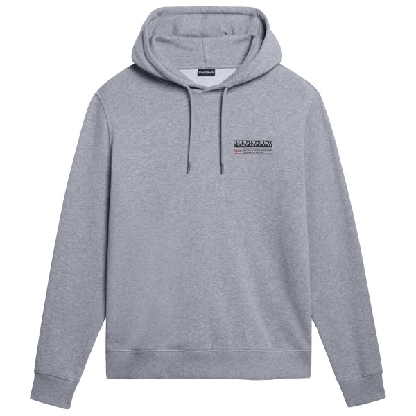 Napapijri - B-Kasba Hoodie - Hoodie Gr L grau von Napapijri