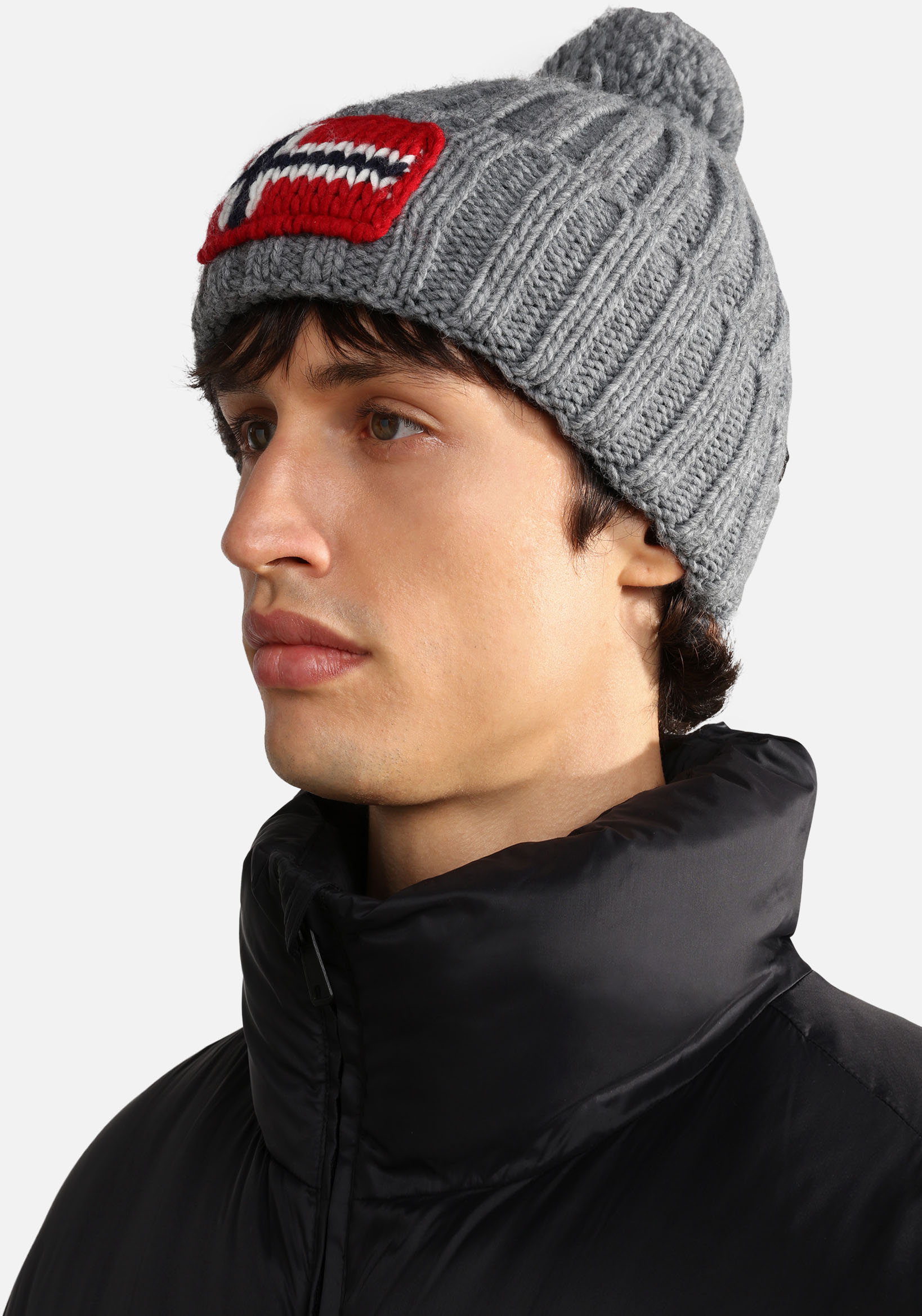 Napapijri Beanie »SEMIURY«, mit Bommel Napapijri Beanie »SEMIURY«, mit Bommel von Napapijri